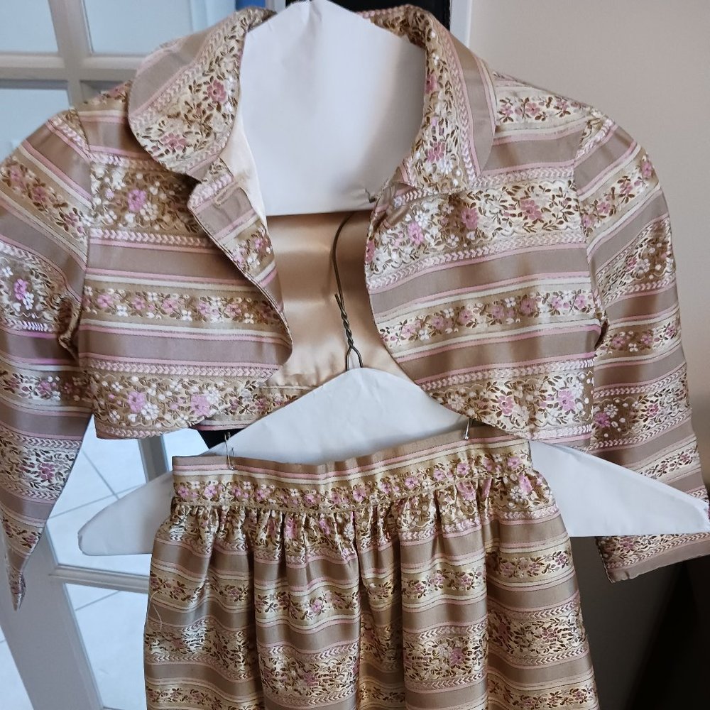 Excellent Condition Dry Cleaned KC Parker 2 Piece Toddler Size 4 Set